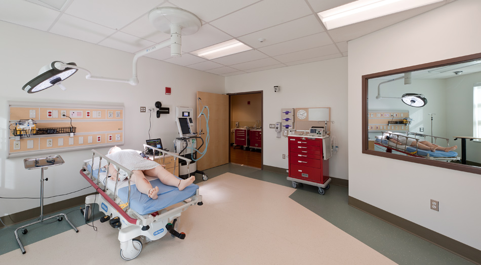 School of Nursing Translational Health Science Simulation Center - View 6